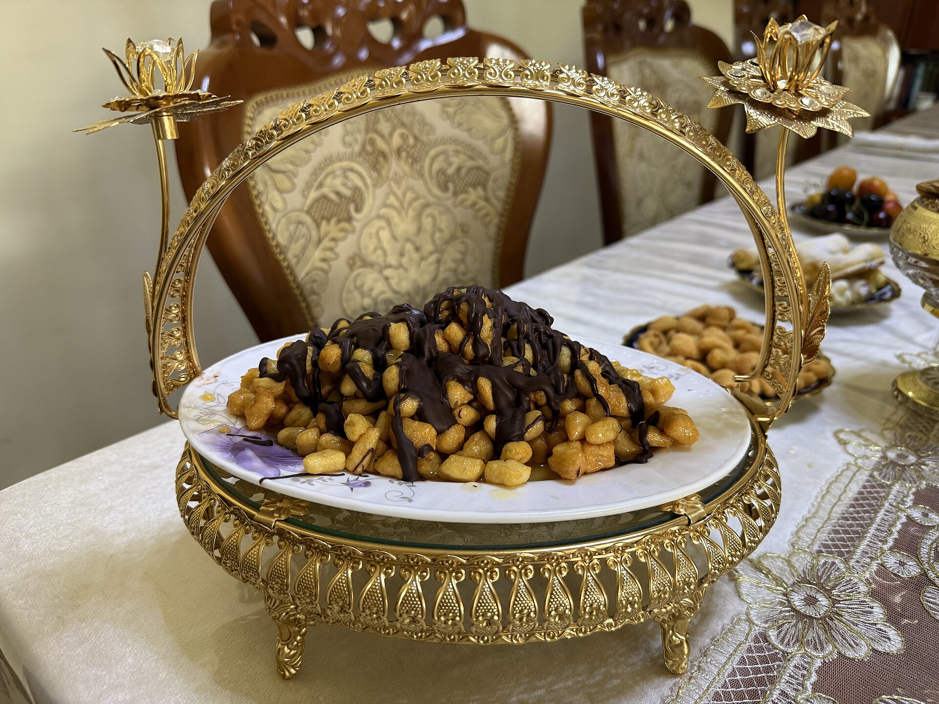 Chak-Chak — Honey-Glazed Crunch Cake