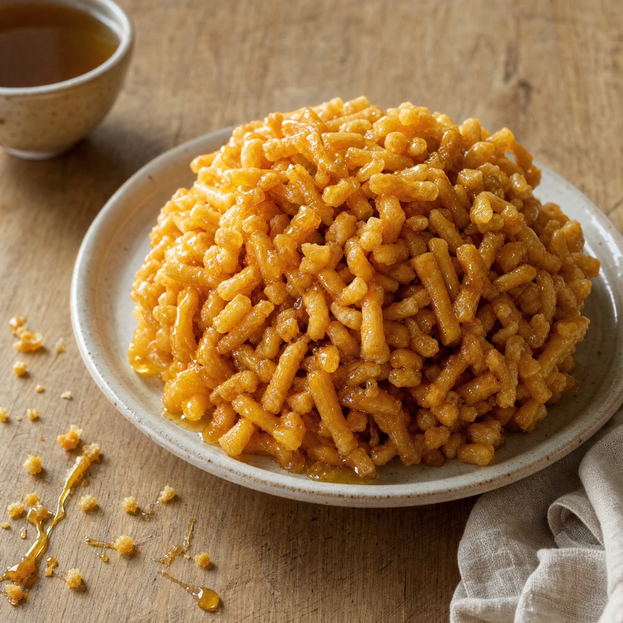 Chak-Chak — Honey-Glazed Crunch Cake